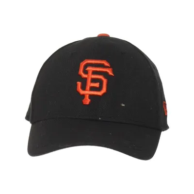 Casquette de baseball (Noir, Orange) de New Era Élasthane, Polyester