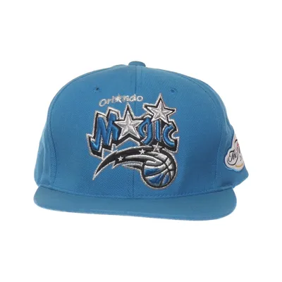 Baseballkasket (Blå) fra Mitchell & Ness Akryl, Uld