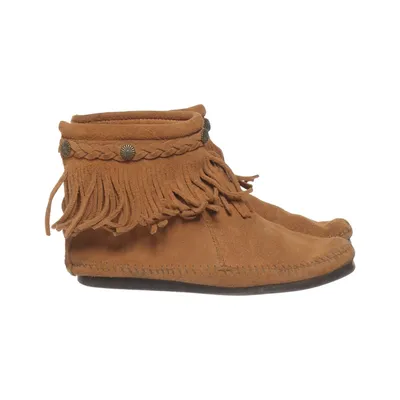 Bottines (Marron) de Minnetonka Daim