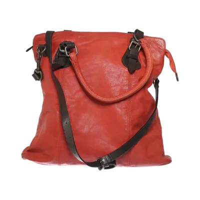 Sac à bandoulière (Rouge, Marron) de Rehard Coton, Cuir, Polyester