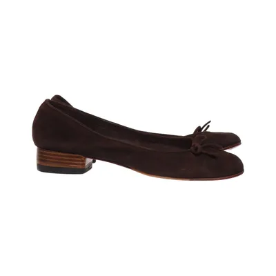 Ballet flats (Brown) from Unisa Leather
