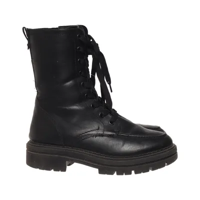 Bottes à lacets (Noir) de Oxmox