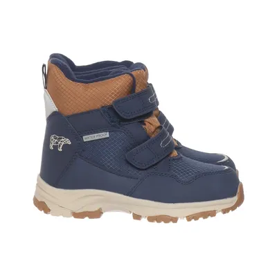 Enkellaarzen (Blauw, Bruin) van Lily & Dan