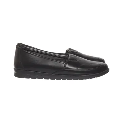 Chaussures d'été en toile (Noir) de Polaris Cuir