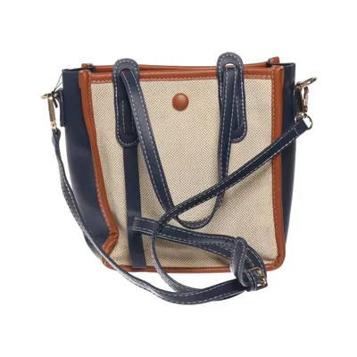 Shoulder-bag (Blue, Beige, Brown)