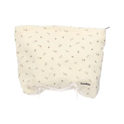 Toilet bag (Beige, Multicolored) from Sozakka