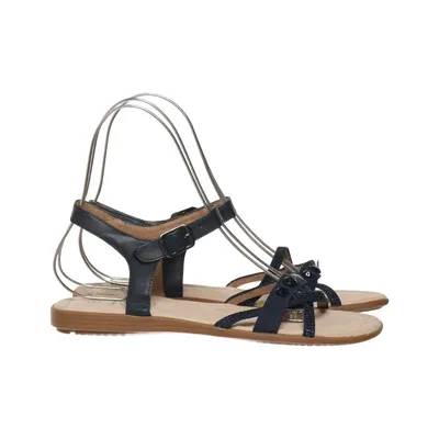Sandales (Bleu, Beige) de Footflexx Cuir