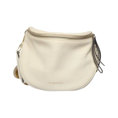 Schoudertas (Beige) van Smaak Amsterdam Leer, Polyester