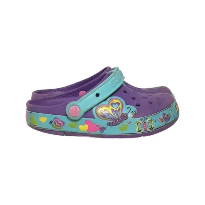 Slip-ins (Lila, Blauw, Meerkleurig) van Crocs Polyurethaan