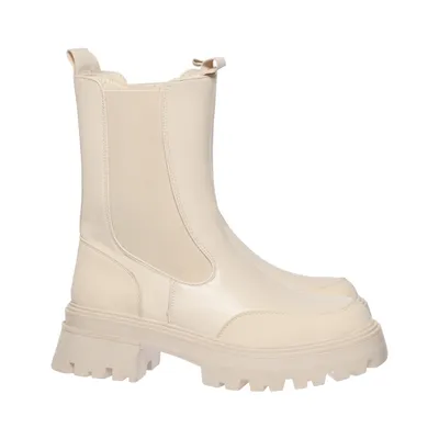 Bottines Chelsea (Beige) de Ideal Shoes