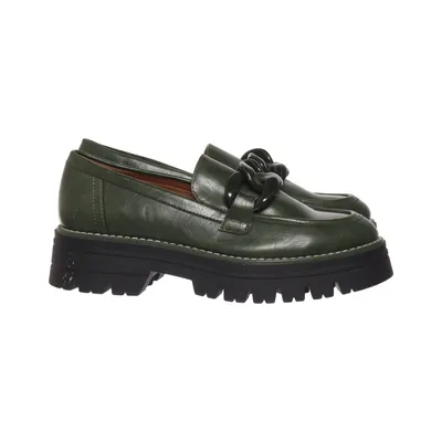 Loafers (Grön) från Catwalk Skinn