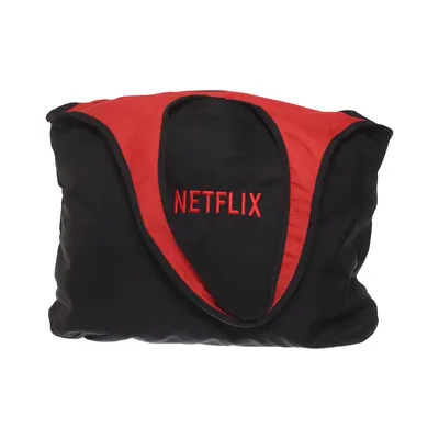 Canvas bag (Black, Red) from Netflix Polyester