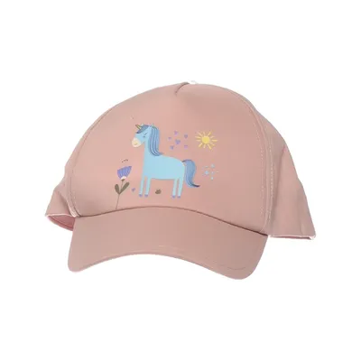 Casquette de baseball (Rose) de Sterntaler Coton, Élasthane, Polyamide, Polyester