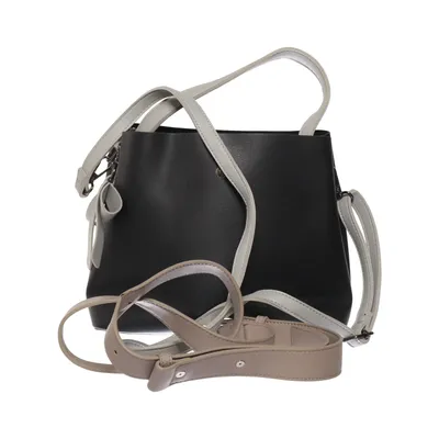Sac à bandoulière (Noir, Gris) de Young Spirit