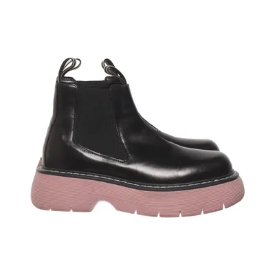 Chelsea boots (Sort, Pink) fra Läst