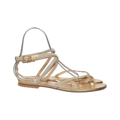 Sandalen (Goud) van Zadig & Voltaire Leer