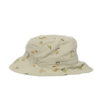Buckethatt (Grön, Gul) från Garbo & Friends Bomull