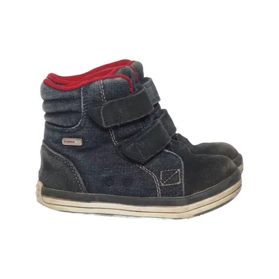 Ankle boots (Blue, Black) from Reima Leather