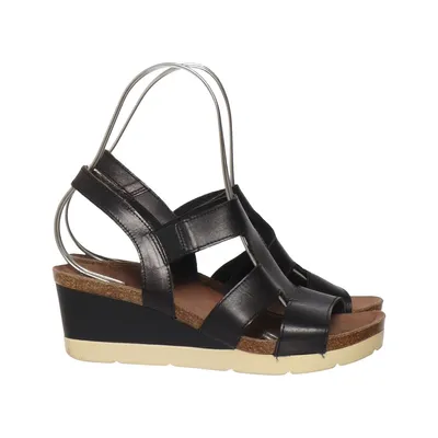 Chaussure compensées (Noir) de Cavalet Cuir