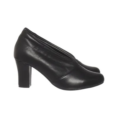 Pumps (Black) from Andrea Conti Leather