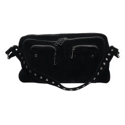 Axelremsväska (Svart) från Núnoo