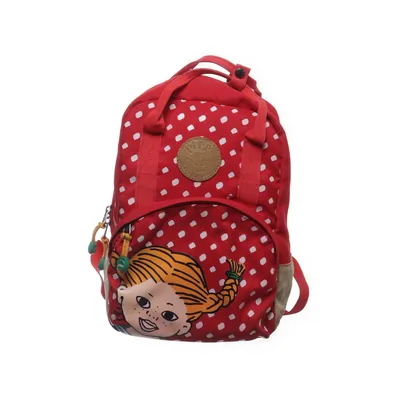Ryggsäck (Röd, Vit) från Pippi Långstrump