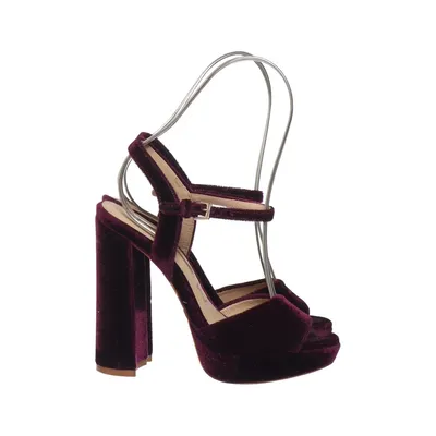 High heel sandals (Purple) from Buffalo London Leather
