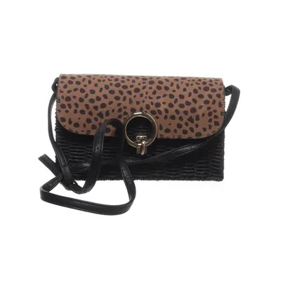 Axelremsväska (Svart, Brun) från New Look