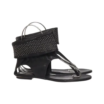 Sandales (Noir) de Bruno Premi Cuir