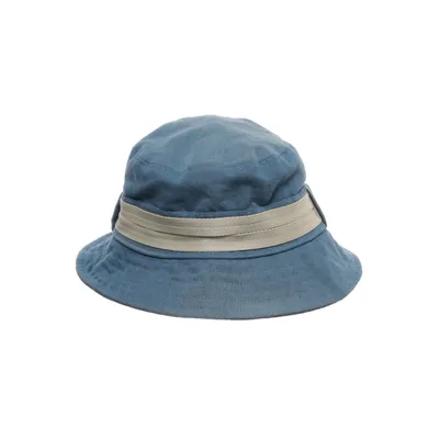 Bøllehat (Blå, Beige) fra Acne Studios Blå Konst Bomuld