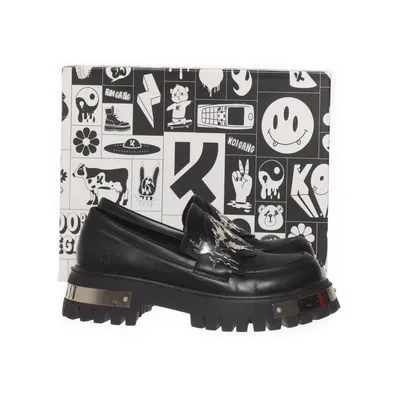 Loafers (Svart, Silverfärgad) från Koi Footwear