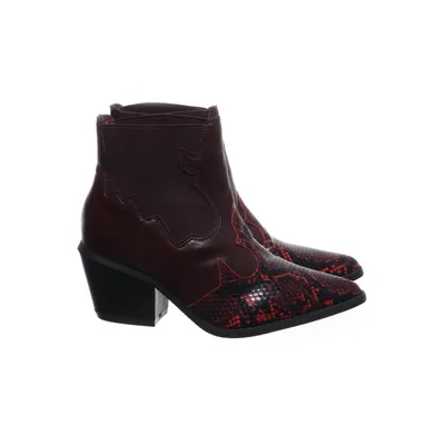 Cowboyboots (Röd, Svart)