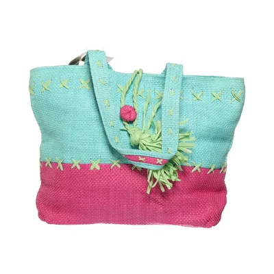 Sac de plage (Bleu, Rose, Multicolore) de Accessories Coton