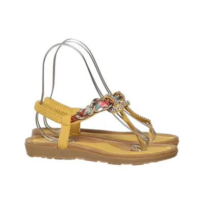 Sandales (Jaune, Multicolore) de Laik