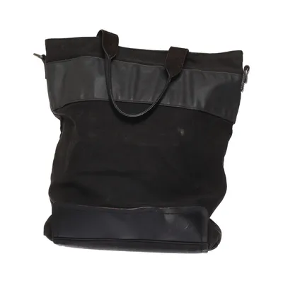 Sac à bandoulière (Noir, Gris) de Zign Coton, Cuir