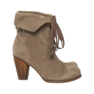 Bottes à talons (Marron) de Timberland Cuir
