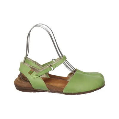 Sandals (Green) from El Naturalista Leather