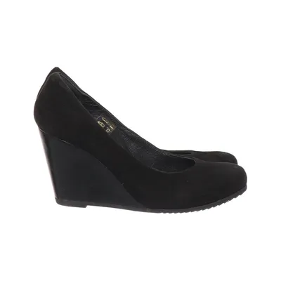 Wedges (Black) from Clou Leather