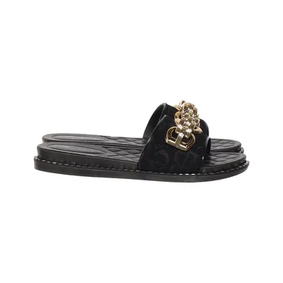 Slip-ins (Zwart) van Fashion Polyurethaan
