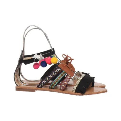 Sandales (Marron, Noir, Multicolore) de C'M Paris