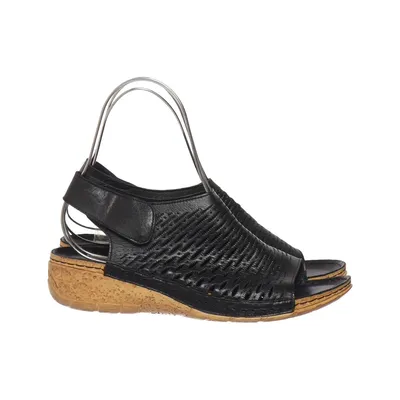 Sandals (Black) from Charlotte of Sweden Leather