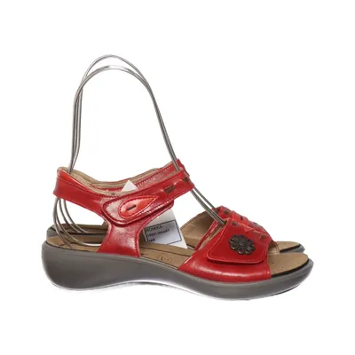 Sandales (Romika IBIZA 51 - rød lædder sandal) de Romika Cuir