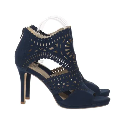 Sandales à talons hauts (Bleu) de Halé Bob Cuir