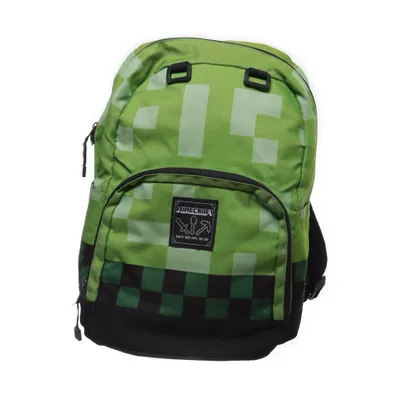 Ryggsäck (Grön, Svart) från Minecraft