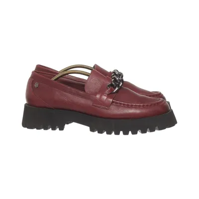 Loafers (Red) from Carmela Leather
