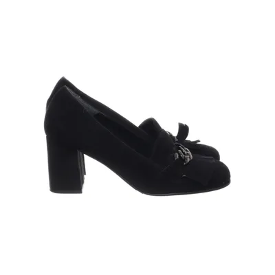 High heels (Black) from Tamaris Suede