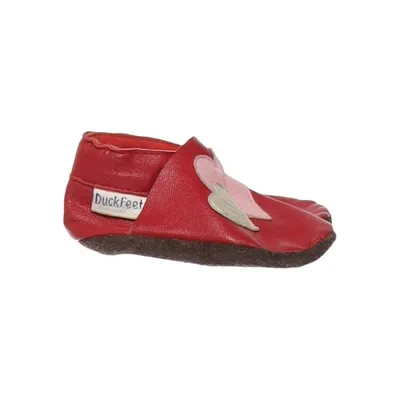Baby booties (Red, Pink, Silver) from Duckfeet Fur, Leather