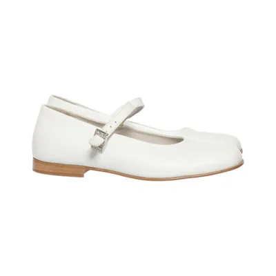 Chaussures de danse (Blanc) de Lepi Cuir
