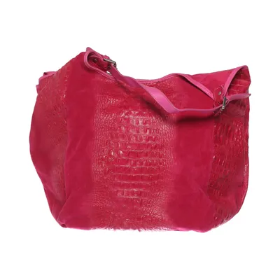 Handtas (Roze) van Borse in Pelle