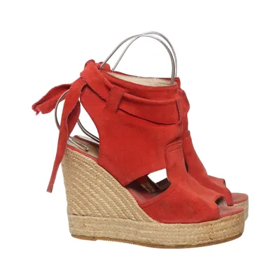 Wedges (Red) from Claudie Pierlot Leather